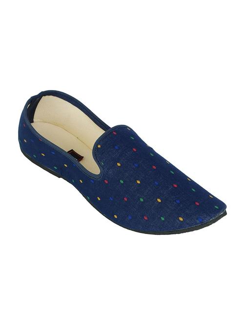 blue fabric slip on jutis - 14799601 - Very Small Image - 1