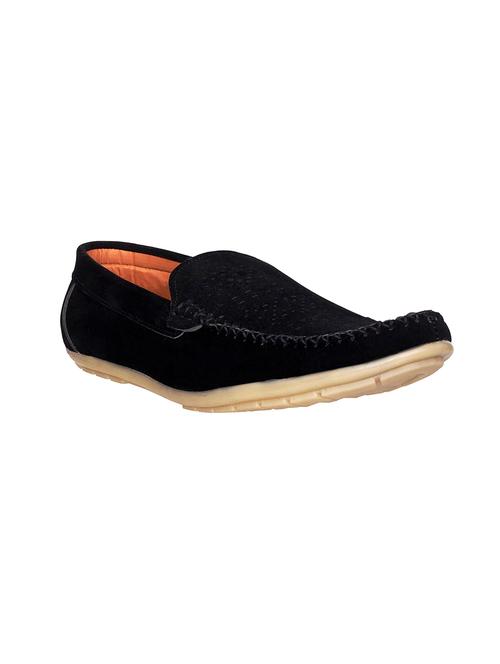 black suede slip on loafer - 14804830 - Very Small Image - 1