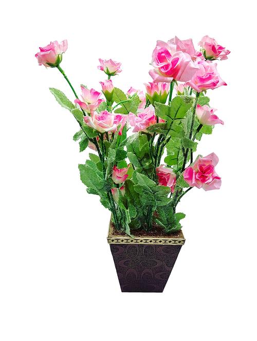 Artificial Plants With Pot - Pink Wild Flower by Random - 14804841 - Very Small Image - 1
