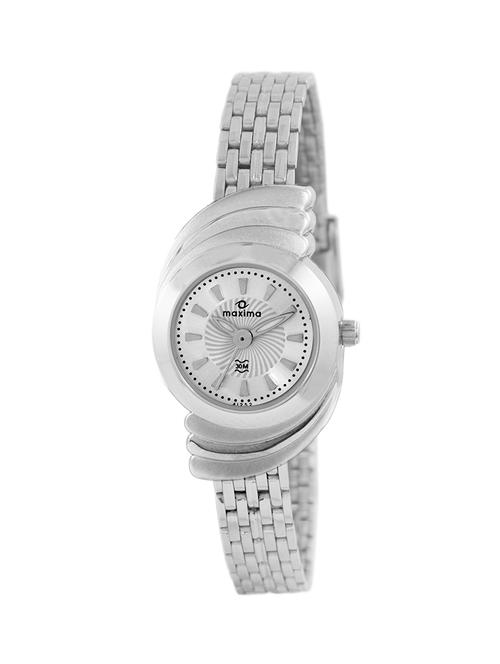 maxima silver dial watch  for women  - 41252cmli - 14805510 - Very Small Image - 1
