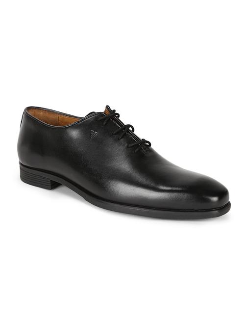 black leather formal oxford - 14808101 - Very Small Image - 1