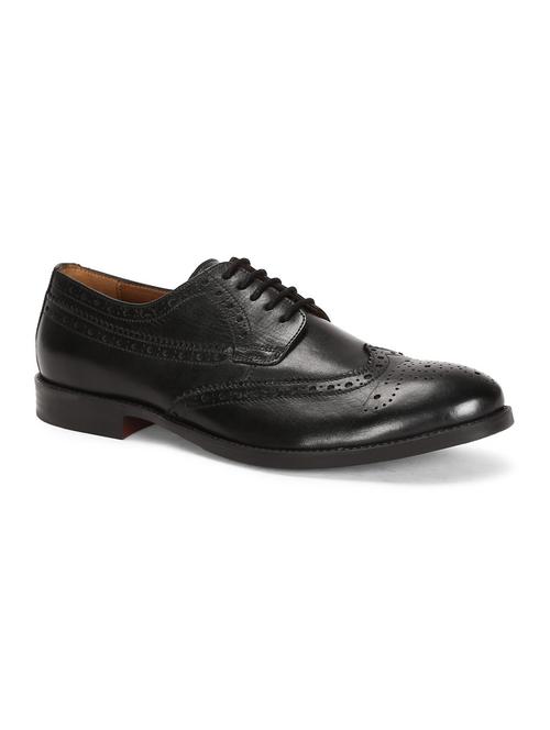 black leather formal derby - 14808109 - Very Small Image - 1