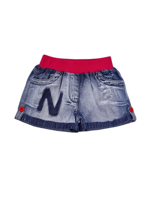 blue denim shorts - 14809423 - Very Small Image - 1