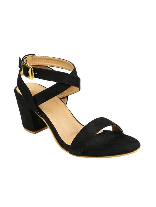 black ankle  strap sandal - 14810091 - Very Small Image - 1