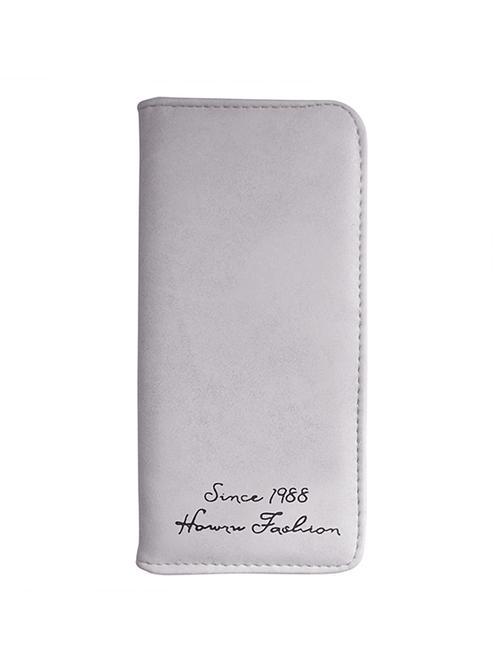 white leather clutch - 14810120 - Very Small Image - 1