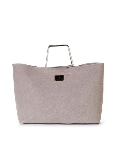 grey leatherette  regular handbag - 14810999 - Very Small Image - 1