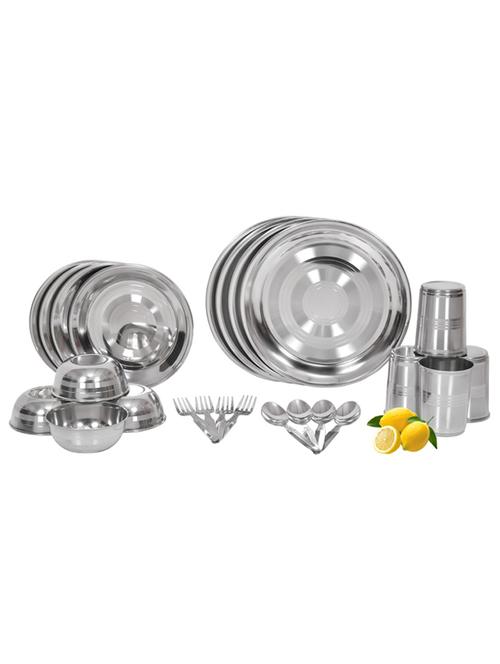   stainless steel dinner set of 24 pcs - 14812412 - Very Small Image - 1