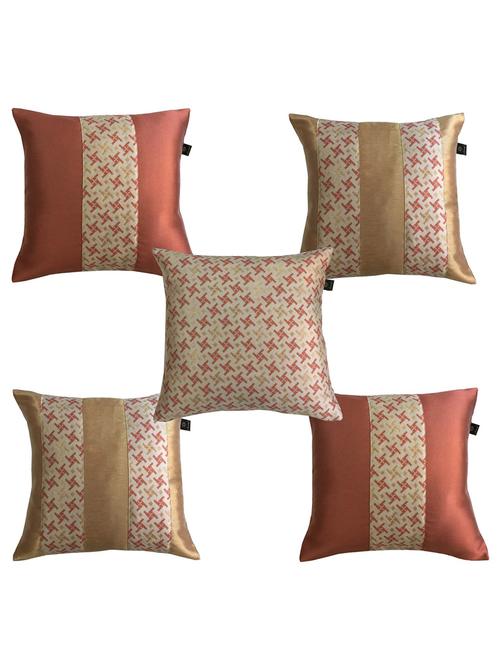 set of 5 floral cushion covers - 14815155 - Very Small Image - 1