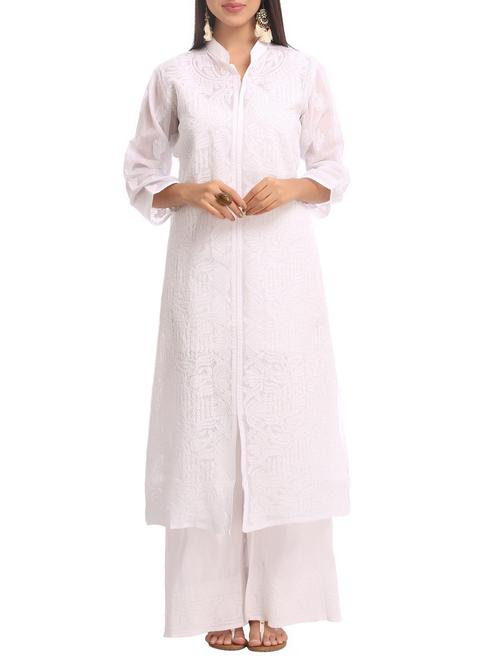 women's front slit kurta - 14815403 - Very Small Image - 1