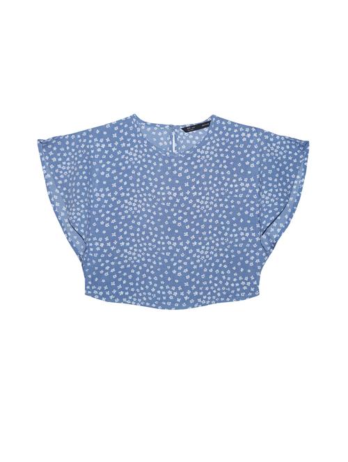 blue rayon  top - 14815435 - Very Small Image - 1