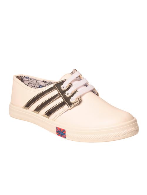 beige lace-up sneaker - 14817479 - Very Small Image - 1