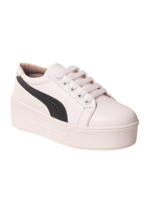 white lace-up sneaker - 14817480 - Very Small Image - 1