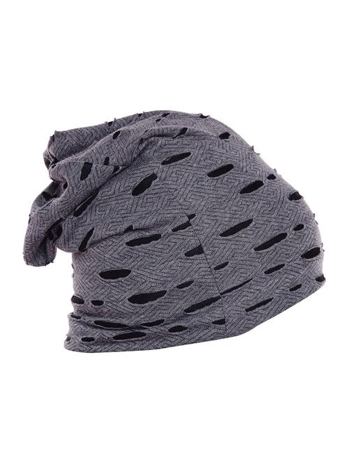 black cotton beanies cap - 14821379 - Very Small Image - 1