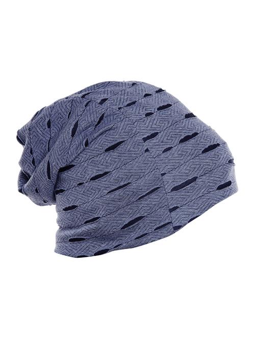 blue cotton beanies cap - 14821380 - Very Small Image - 1