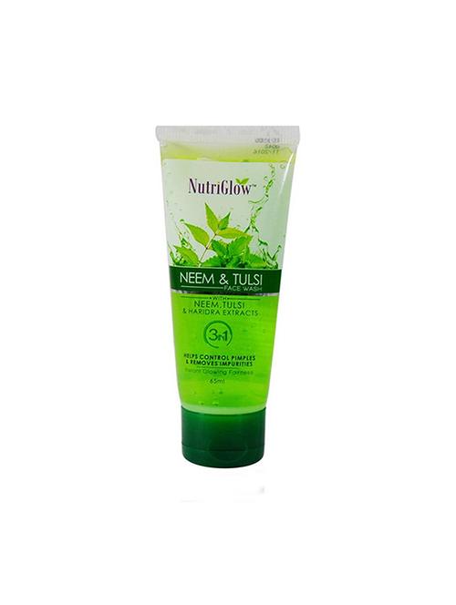 neem & tulsi face wash (pack of 1) - 14842630 - Very Small Image - 1