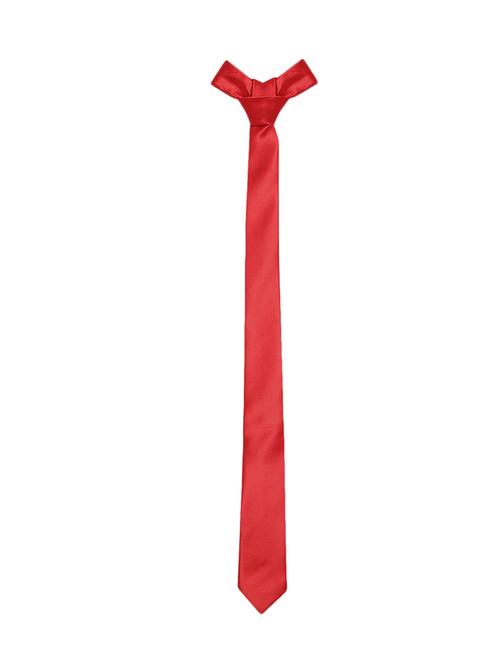 red microfiber tie - 14843204 - Very Small Image - 1