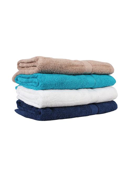 cotton soft smooth bath towels (set of 4) - 14844901 - Very Small Image - 1