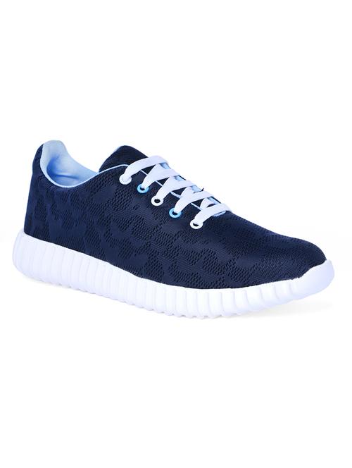 blue mesh lace up sneaker - 14844915 - Very Small Image - 1