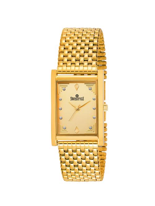 swisstyle golden watch for men - 14847635 - Very Small Image - 1