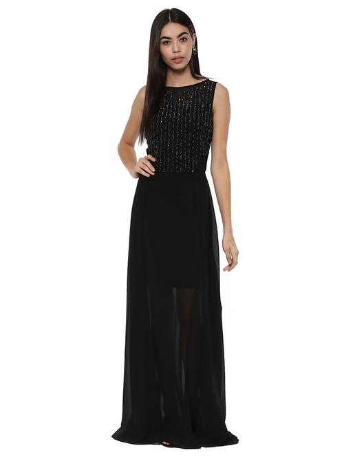 embellished maxi dress - 14850156 - Very Small Image - 1