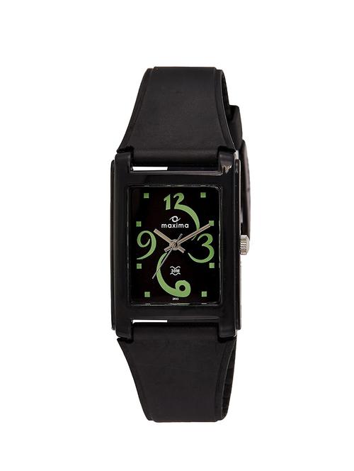maxima black analog watch for men - 02443ppgw - 14850921 - Very Small Image - 1