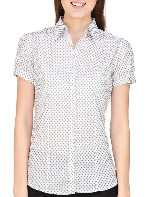 white printed shirt - 14852416 - Very Small Image - 1