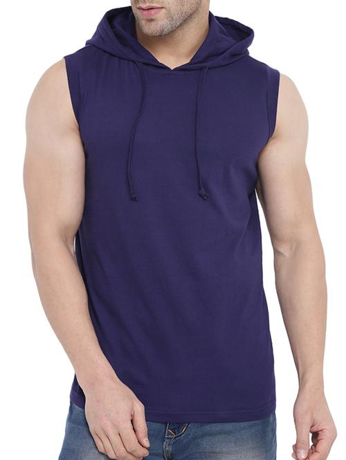 navy blue cotton  t-shirt - 14859019 - Very Small Image - 1