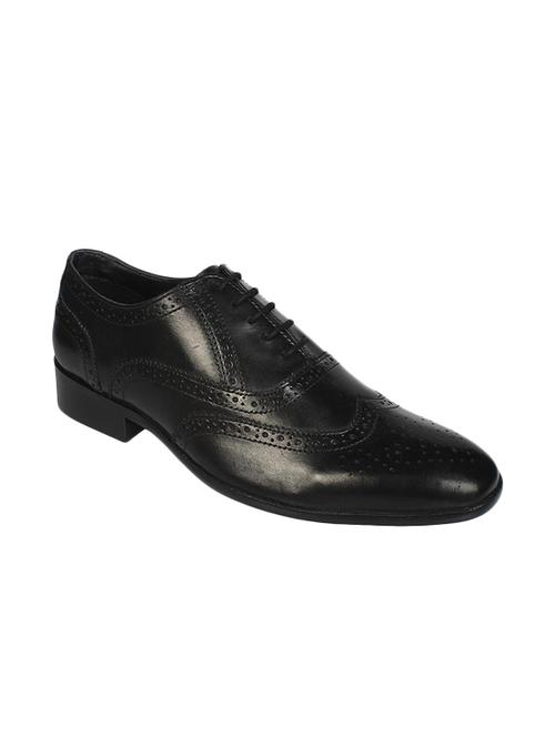 black leather formal brouge - 14859534 - Very Small Image - 1