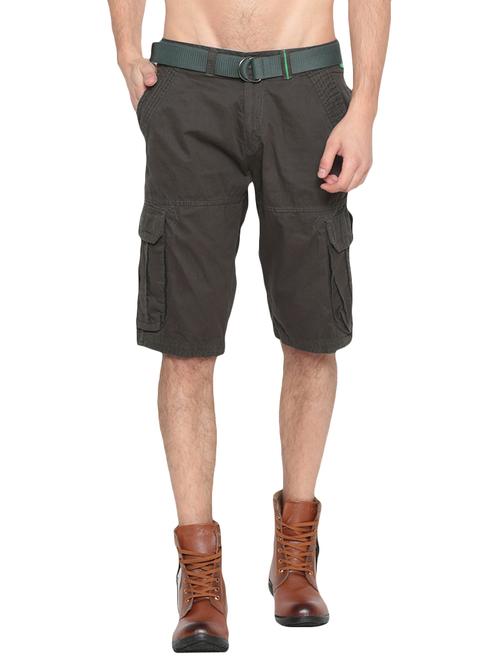 grey cotton shorts - 14863516 - Very Small Image - 1