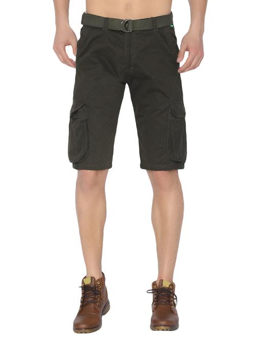 green cotton shorts - 14863539 - Very Small Image - 1