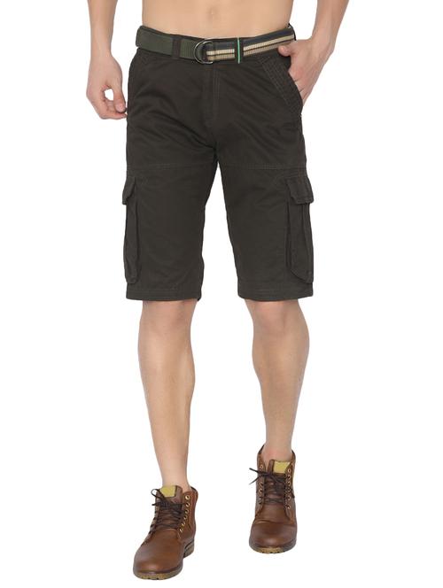 green cotton shorts - 14863557 - Very Small Image - 1