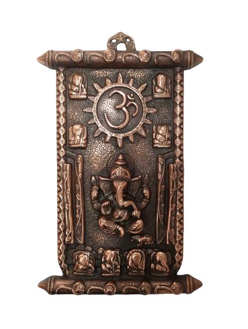 decorative black metal ganesh wall hanging handicrafts product - 14865750 - Very Small Image - 1