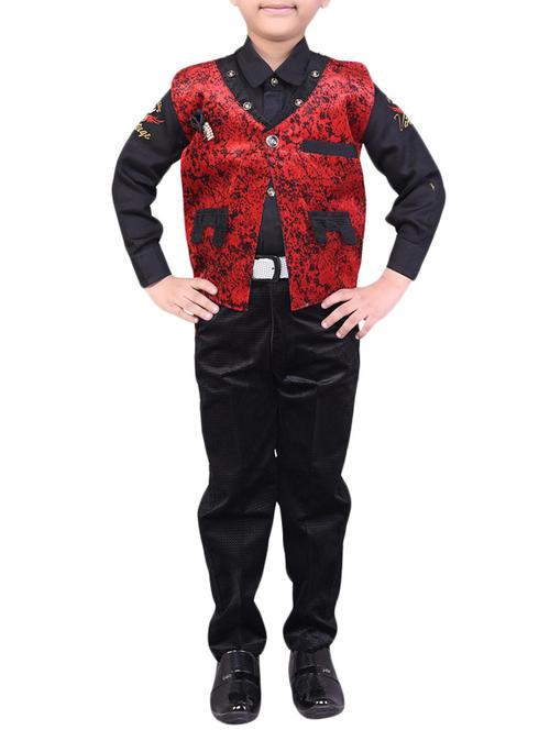 red cotton full length set - 14865817 - Very Small Image - 1