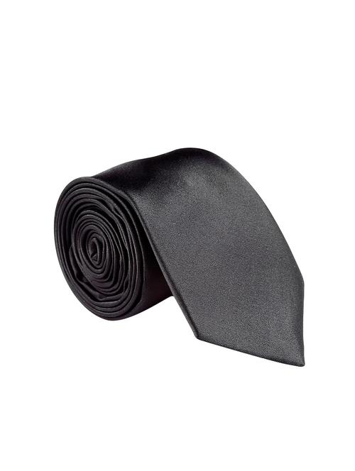 black satin tie - 14867379 - Very Small Image - 1