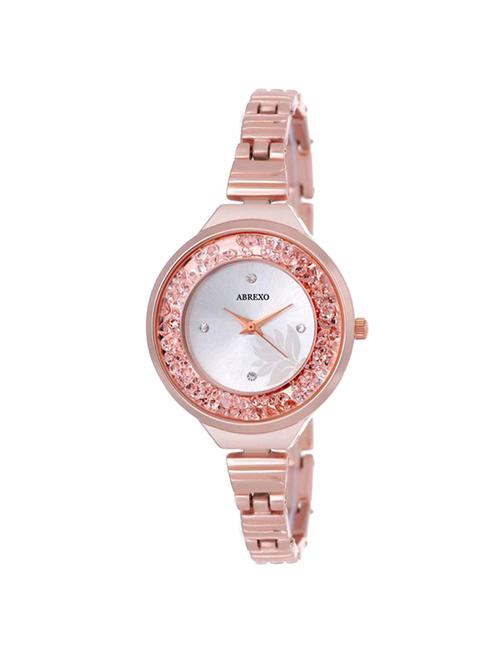 abrexo abx5016- white rose lit series watch - for women - 14869356 - Very Small Image - 1