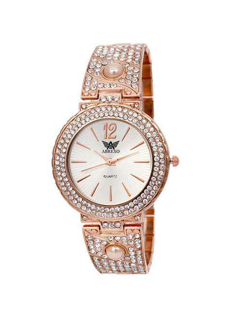 abrexo rose gold analog watch - 14869362 - Very Small Image - 1