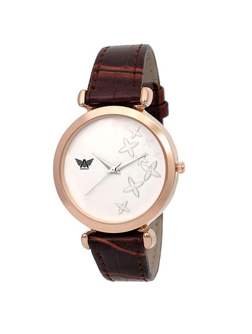abrexo brown analog women's watch - 14869377 - Very Small Image - 1