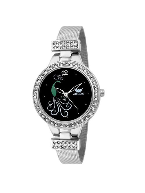 abrexo silver urban collection analog watch - 14869393 - Very Small Image - 1