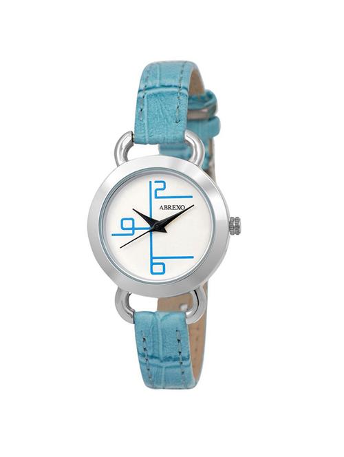 abrexo abx-2018-bluish midtrack analog watch - for women - 14869412 - Very Small Image - 1