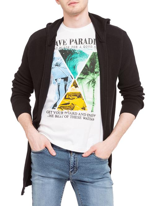 black cotton shrug - 14869663 - Very Small Image - 1