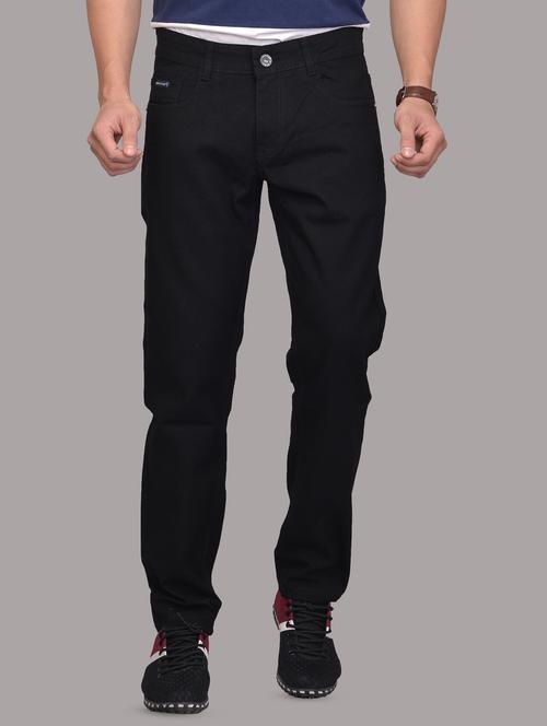 black denim plain jeans - 14871044 - Very Small Image - 1