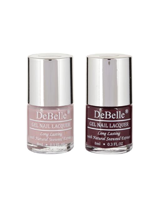 debelle gel nail lacquer( vintage frost & glamorous garnet) - 14873074 - Very Small Image - 1
