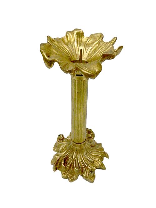 Beautiful Brass Medium Size Candle Stand Handicrafts Product - 14873779 - Very Small Image - 1
