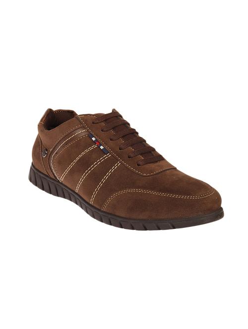 brown suede lace up shoe - 14876464 - Very Small Image - 1