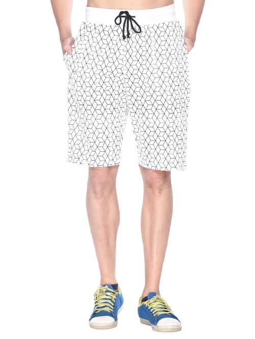 white cotton shorts - 14880083 - Very Small Image - 1