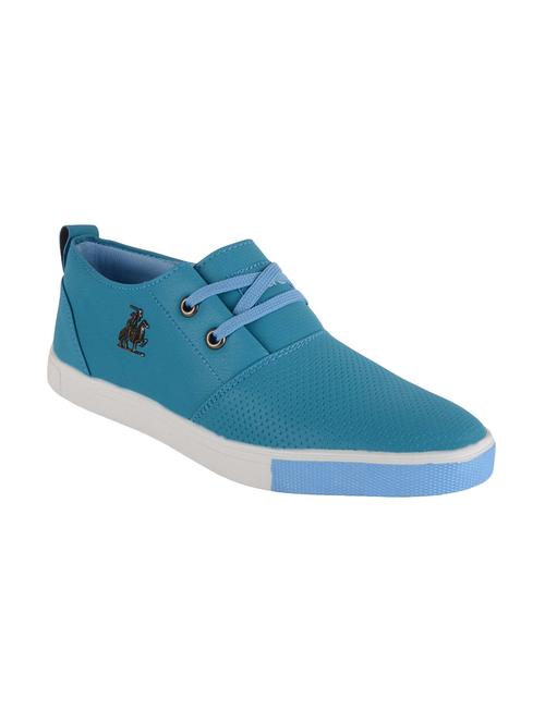 blue leatherette sneaker - 14881655 - Very Small Image - 1