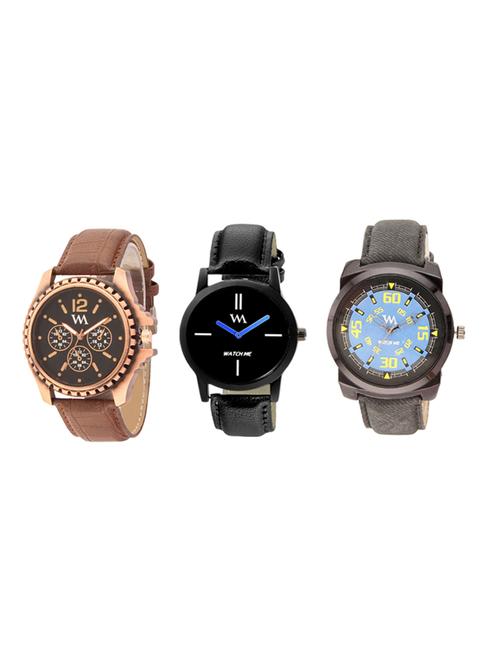 watch me set of 2 analog watches - 14881936 - Very Small Image - 1