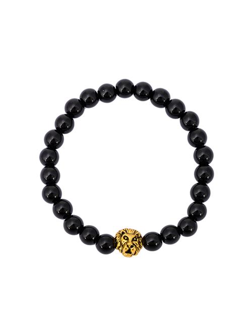 black beaded bracelet - 14884455 - Very Small Image - 1