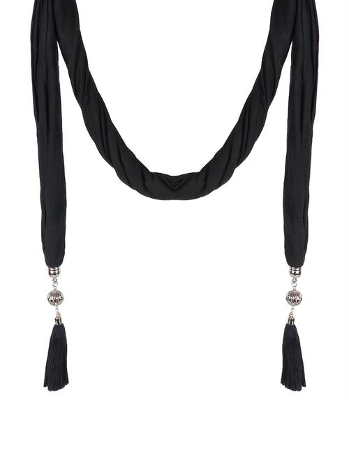 black velvet long necklace - 14884645 - Very Small Image - 1
