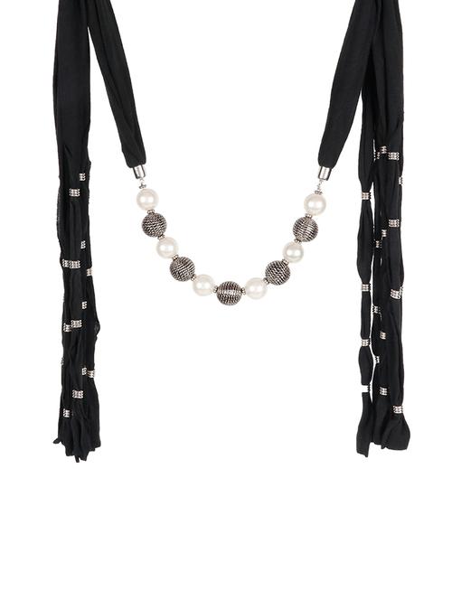 black velvet long necklace - 14884664 - Very Small Image - 1